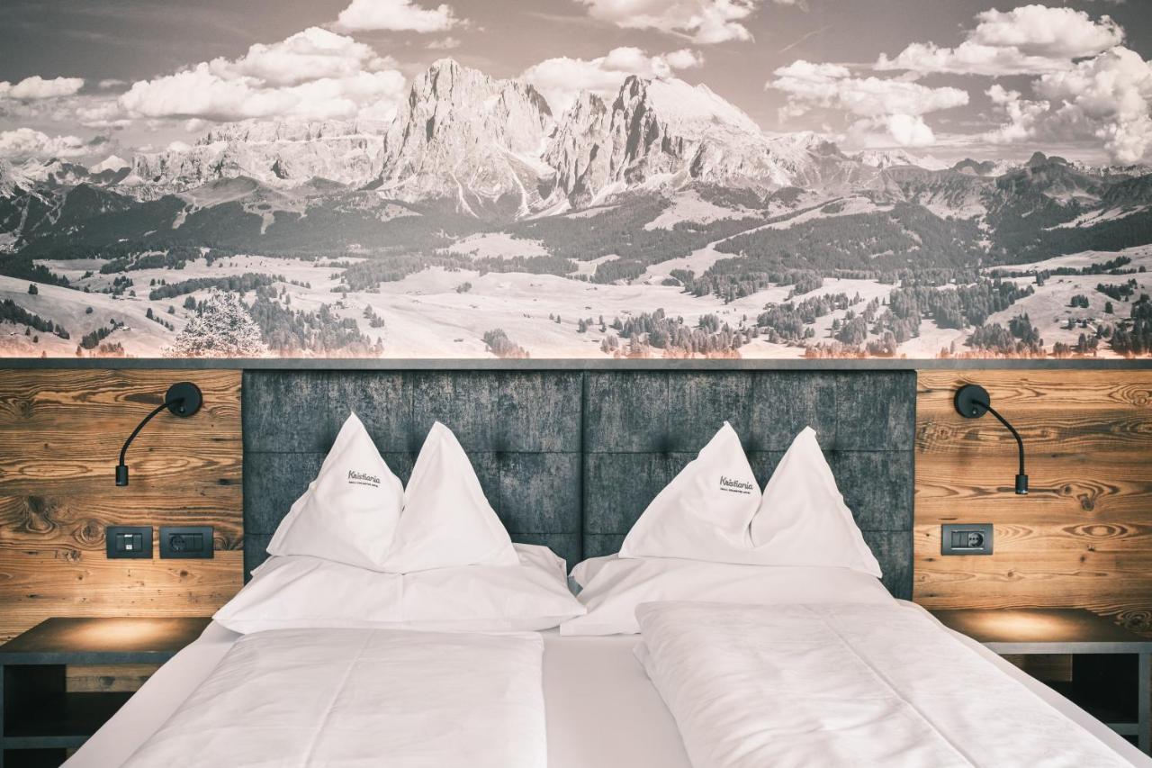Kristiania Small Dolomites Hotel 塞尔瓦迪加尔代纳山谷 外观 照片