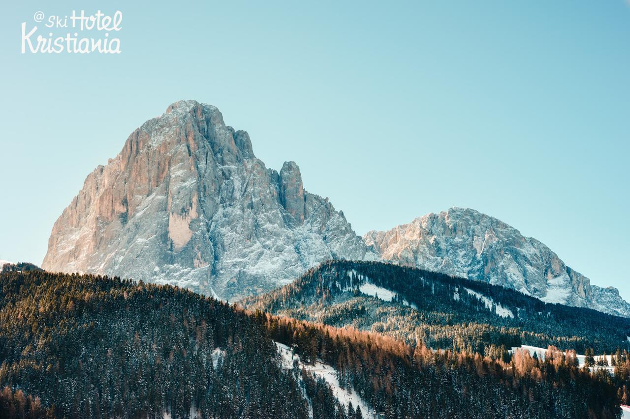 Kristiania Small Dolomites Hotel 塞尔瓦迪加尔代纳山谷 外观 照片