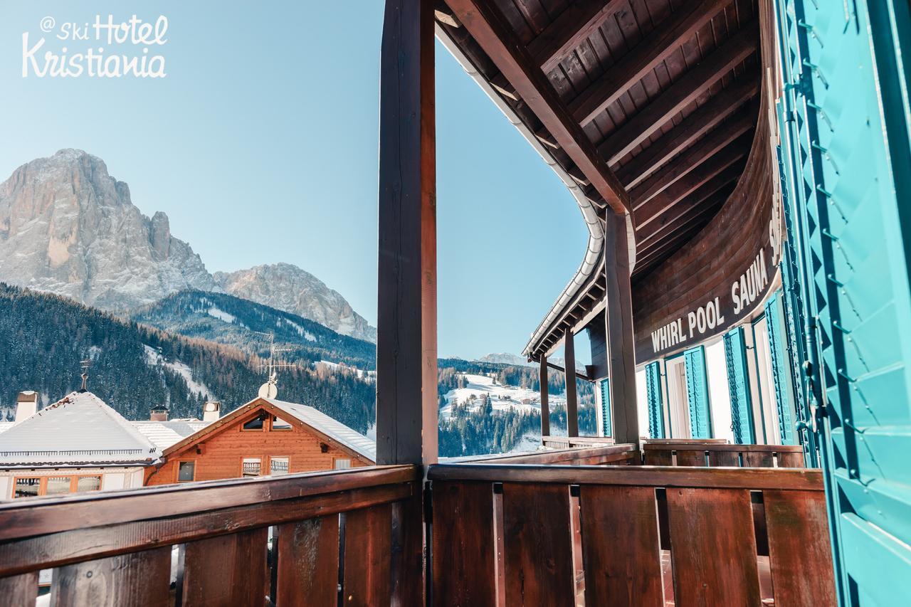 Kristiania Small Dolomites Hotel 塞尔瓦迪加尔代纳山谷 外观 照片