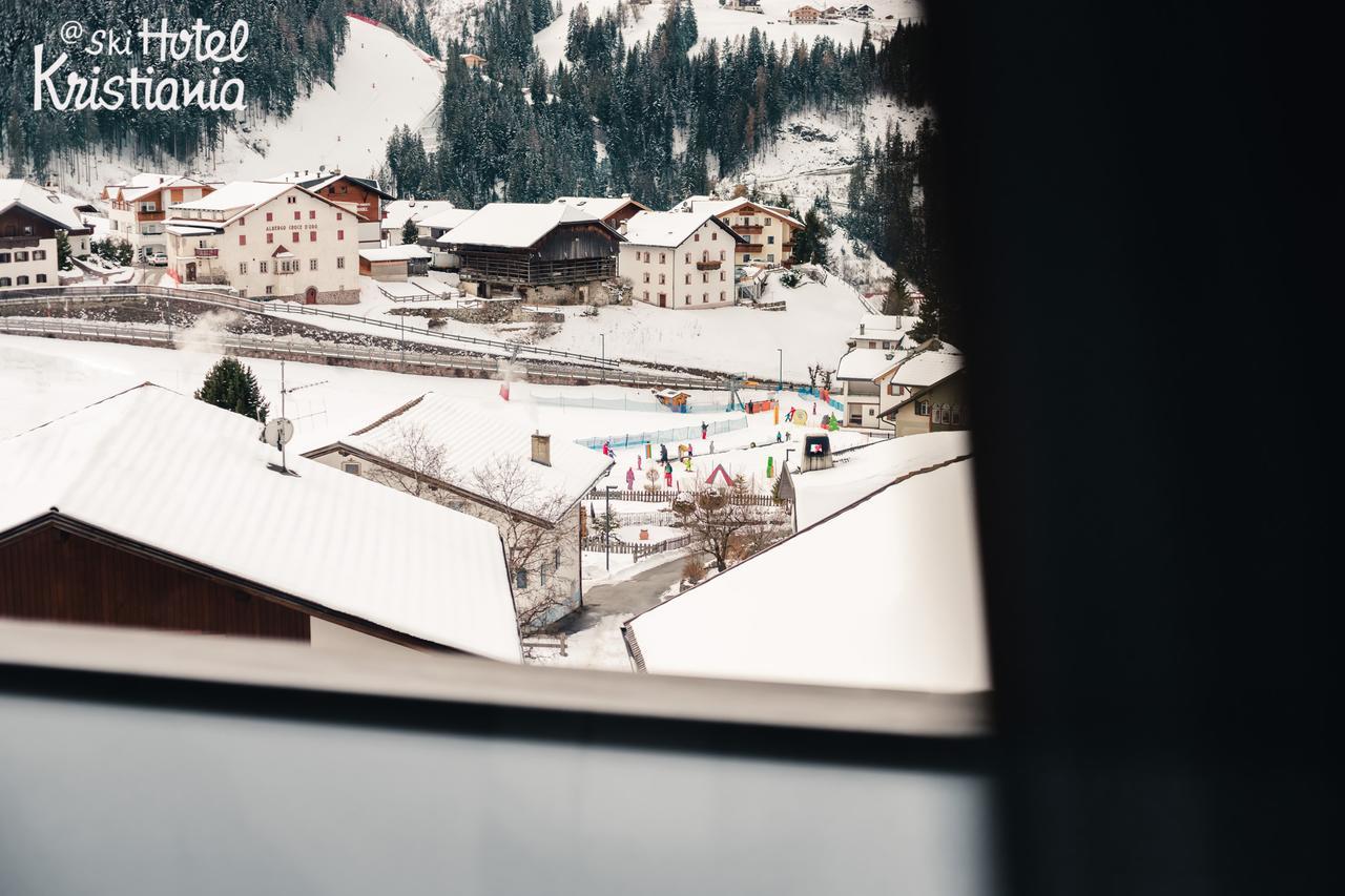 Kristiania Small Dolomites Hotel 塞尔瓦迪加尔代纳山谷 外观 照片